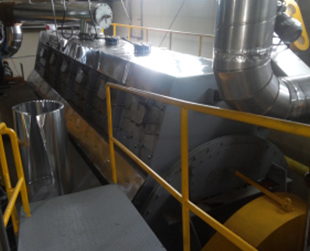 Food waste drying Plant